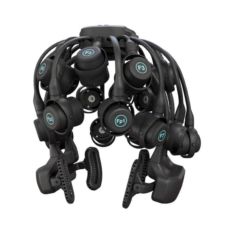 The Freedom 20R qEEG brain-mapping headset